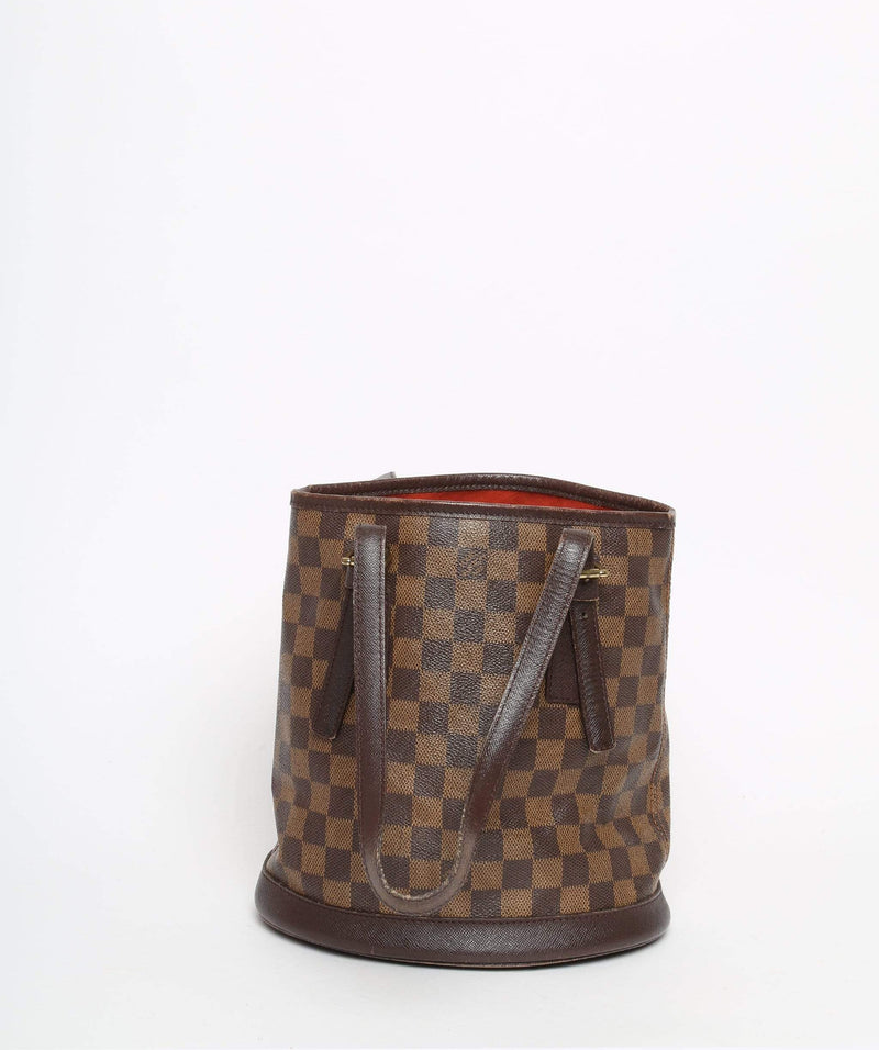 Sold at Auction: Louis Vuitton Marais Damier Designer Bucket Bag
