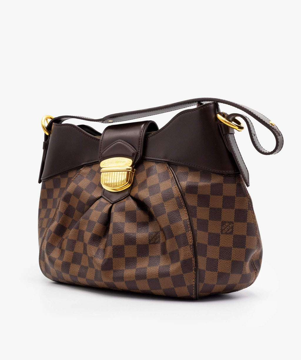 Louis Vuitton Damier Ebene SISTINA MM Shoulder Bag