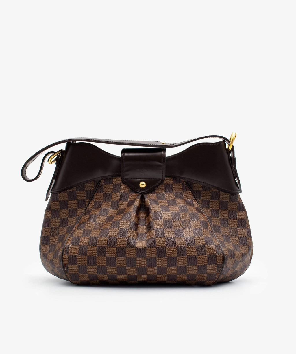 Louis Vuitton Damier Ebene Canvas Sistina MM Bag Louis Vuitton