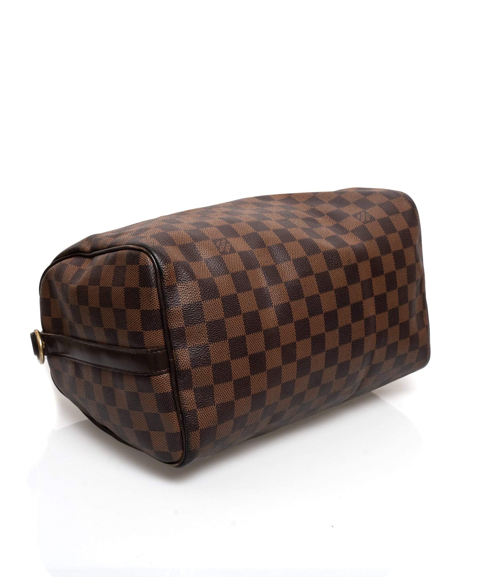 Louis Vuitton LOUIS VUITTON Damier Ebene Speedy Bandouliere 30 Shoulder Bag - AWL1587