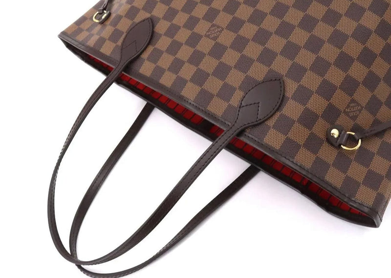 Louis Vuitton Neverfull MM Damier Ebene Bags Handbags Purse N41358