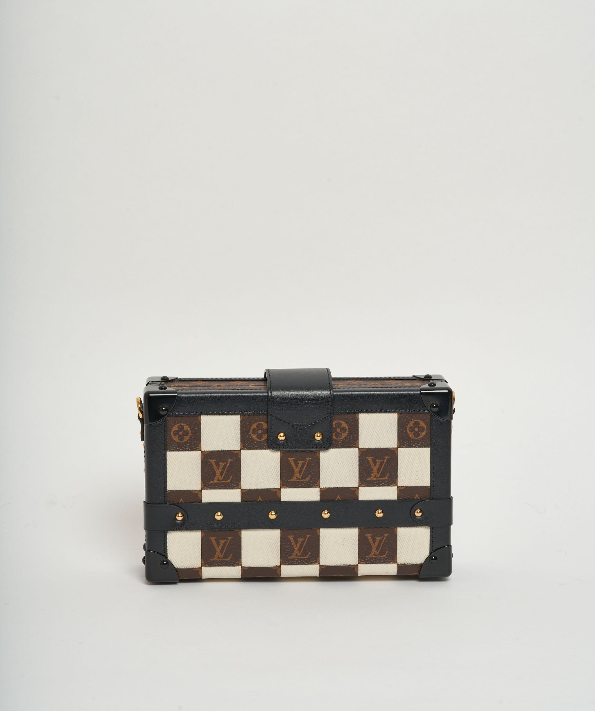 Louis Vuitton Louis Vuitton Damier Tressage Petite Malle handbag (Runway piece)