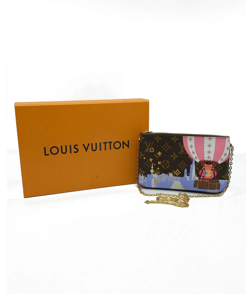 Louis Vuitton Double Zip Pochette Limited Edition RJC2144