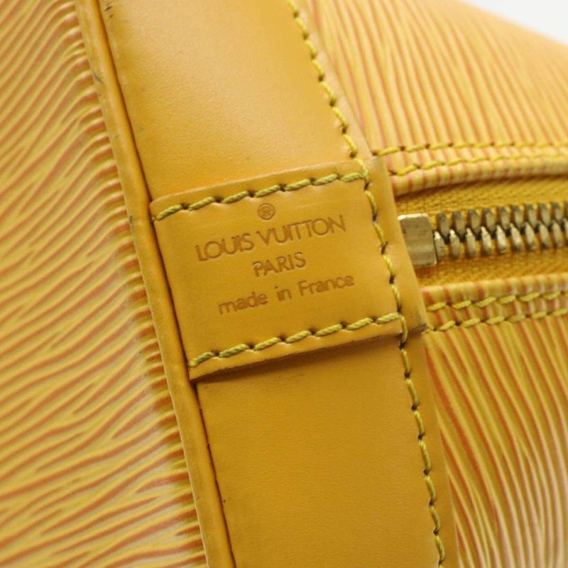 Louis Vuitton LOUIS VUITTON Epi Alma Hand Bag Yellow