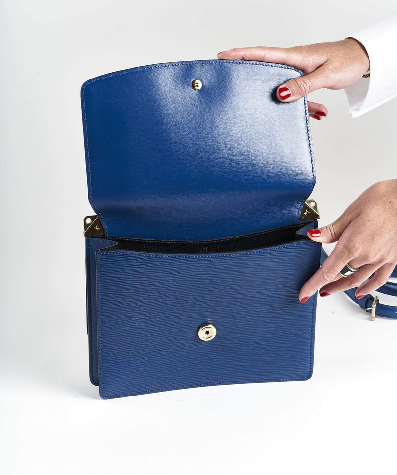 Louis Vuitton Louis Vuitton Epi Blue Toledo Grenelle Crossbody bag