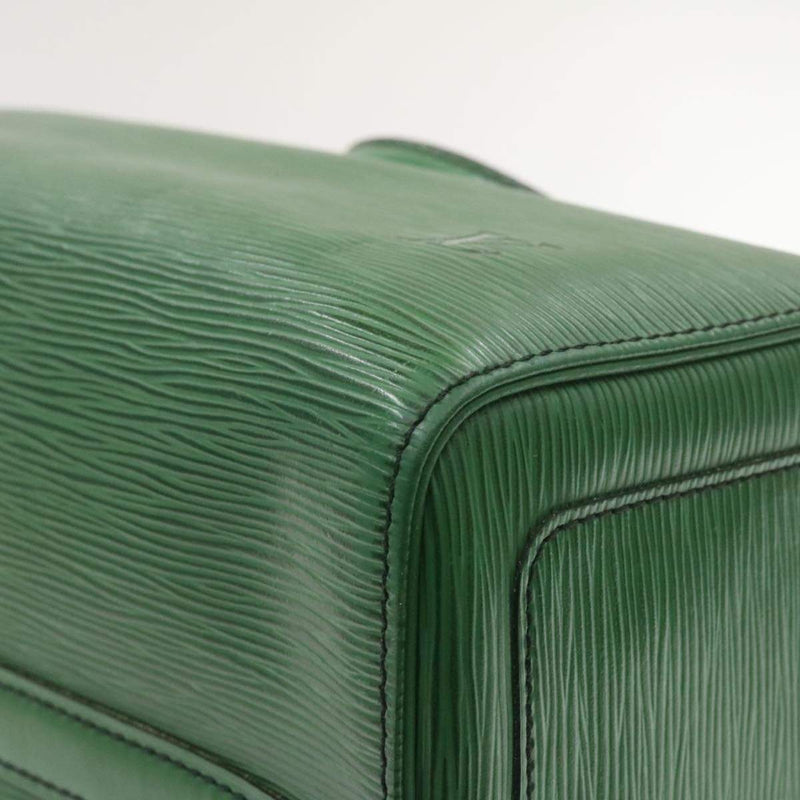 Speedy bandoulière cloth handbag Louis Vuitton Green in Cloth - 22599843