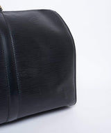 Louis Vuitton LOUIS VUITTON Epi Keepall 45 Boston Bag Black VI1914