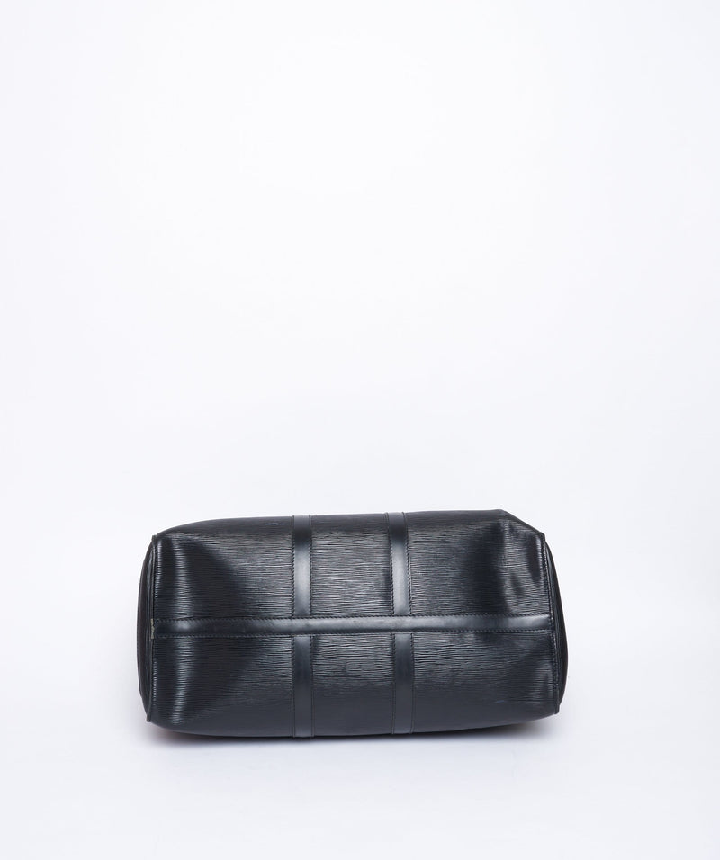 Louis Vuitton Black Epi Keepall 45 QJB0GDDWKB019