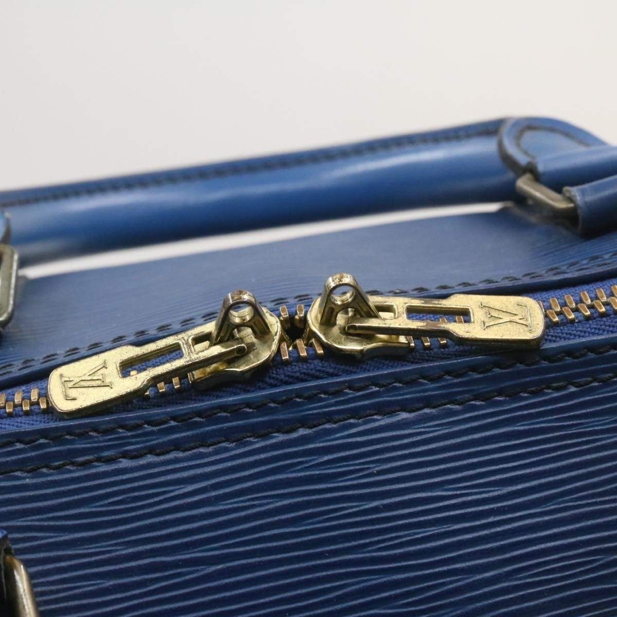 Louis Vuitton LOUIS VUITTON Epi Keepall 50 Boston Bag Blue VI0990