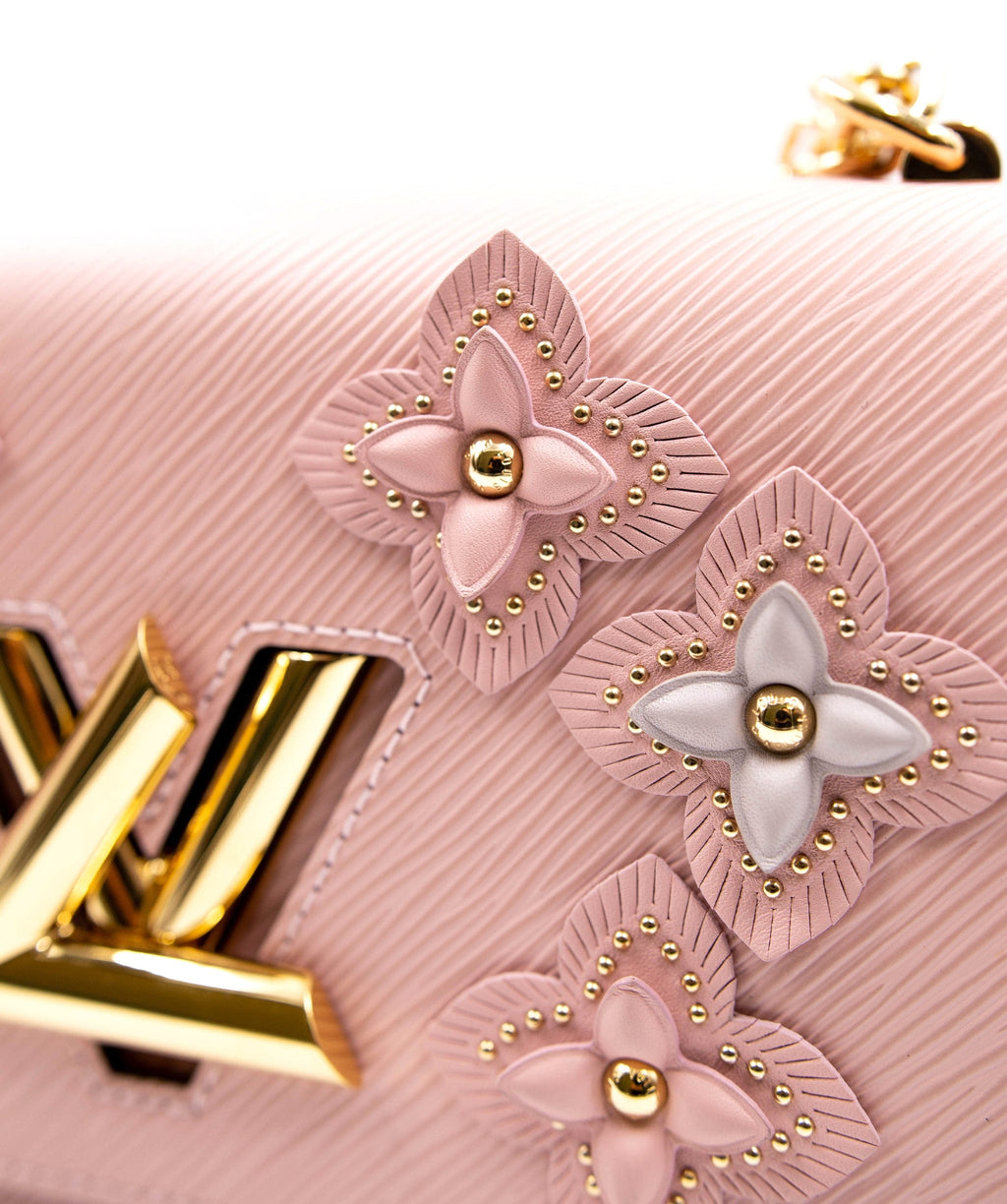 Louis Vuitton Limited Edition Rose Ballerine Epi Leather Twist Blooming Flowers  Wallet - Yoogi's Closet