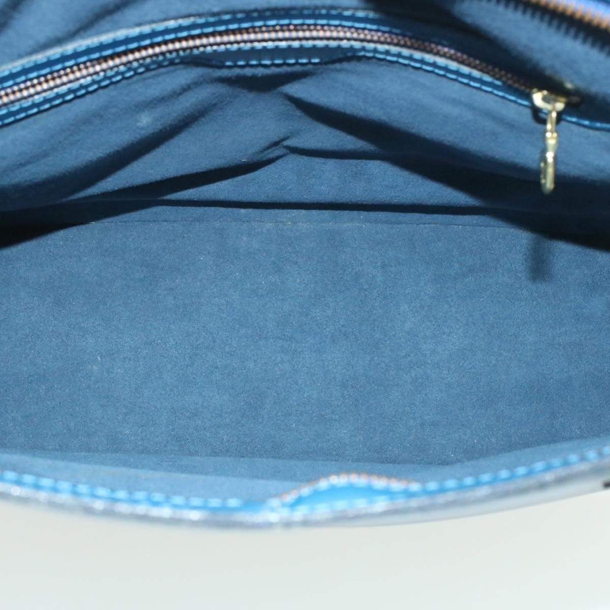 Louis Vuitton LOUIS VUITTON Epi Lussac Shoulder Bag Toledo Blue LV VI0965