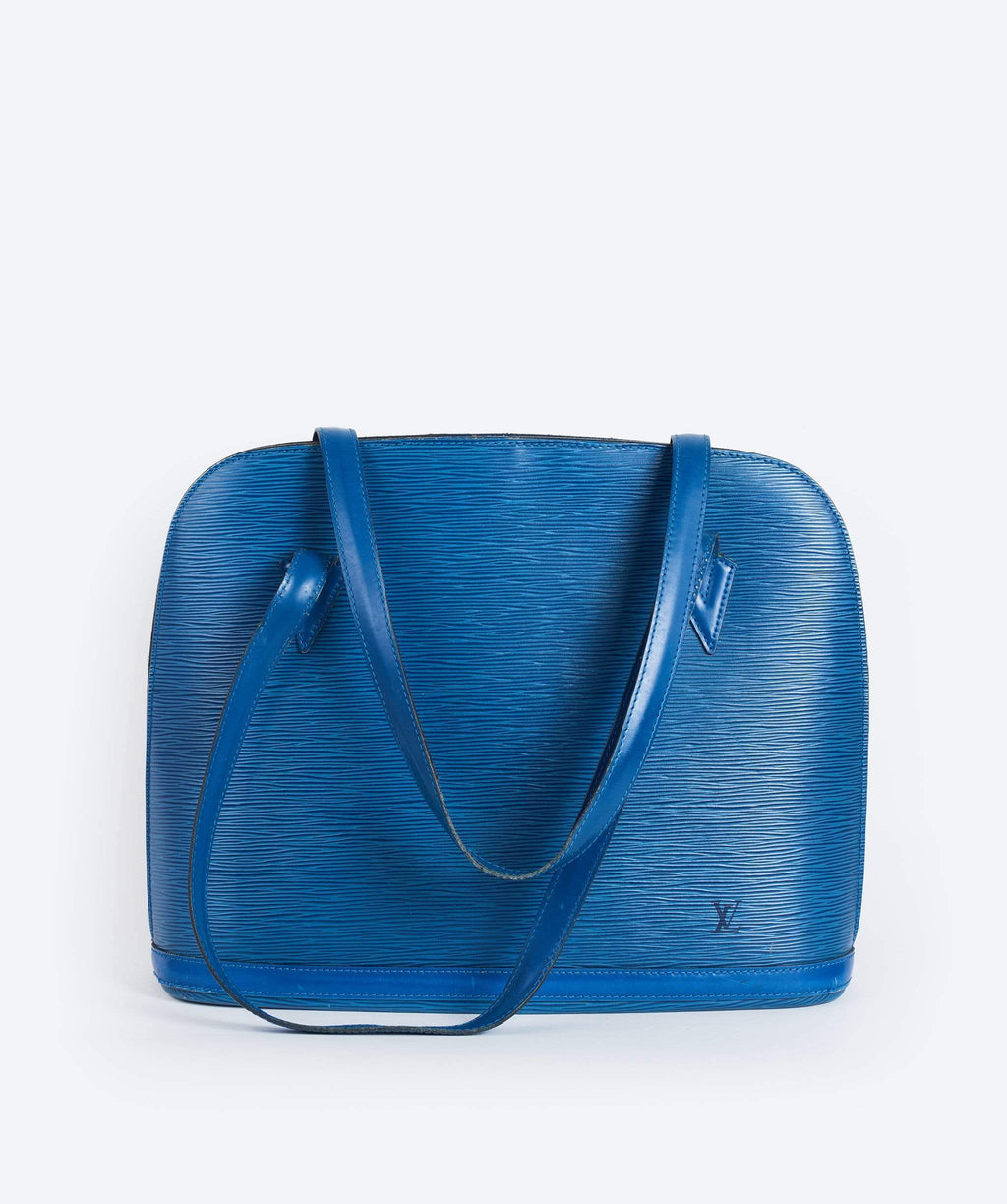 lv shoulder bag blue