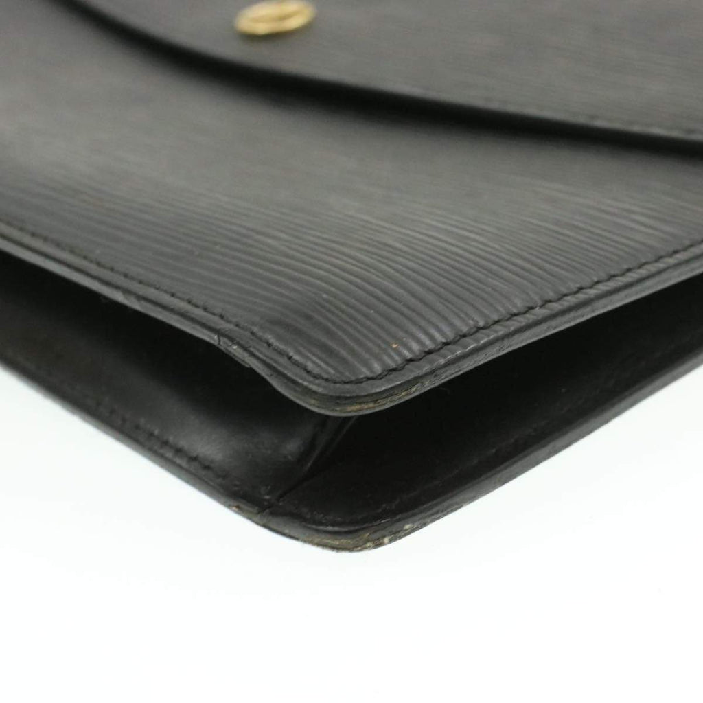 Louis-Vuitton-Epi-Montaigne-27-Clutch-Bag-Noir-Black – dct