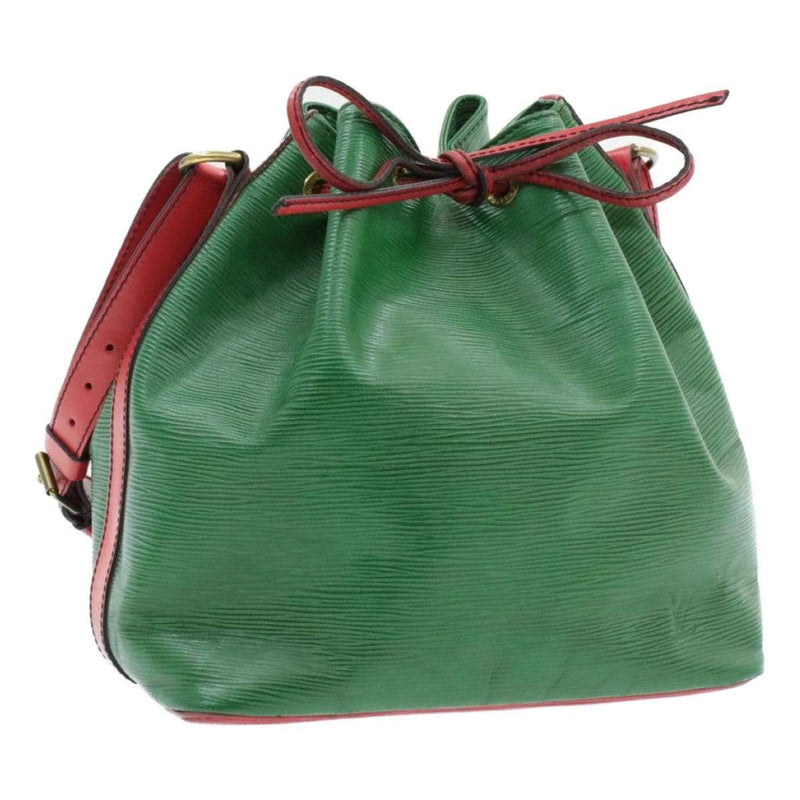 Shop for Louis Vuitton Red Epi Leather Petit Noe PM Drawstring Shoulder Bag  - Shipped from USA