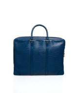 Louis Vuitton Louis Vuitton Epi Porte Documents Voyage Hand Bag in Toledo Blue VI1901 NW3873