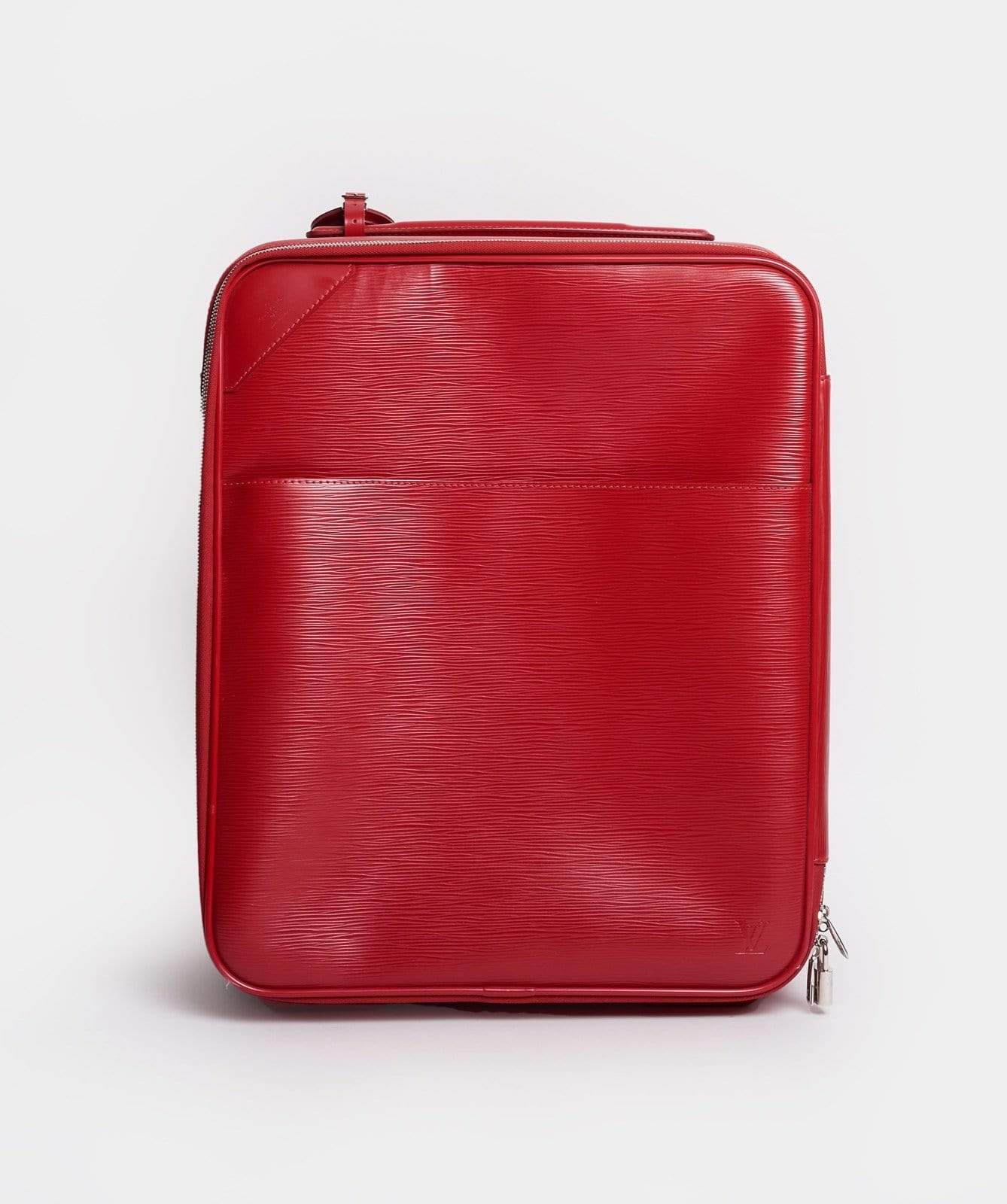 Louis Vuitton Louis Vuitton Epi Red Roll on Travel Case