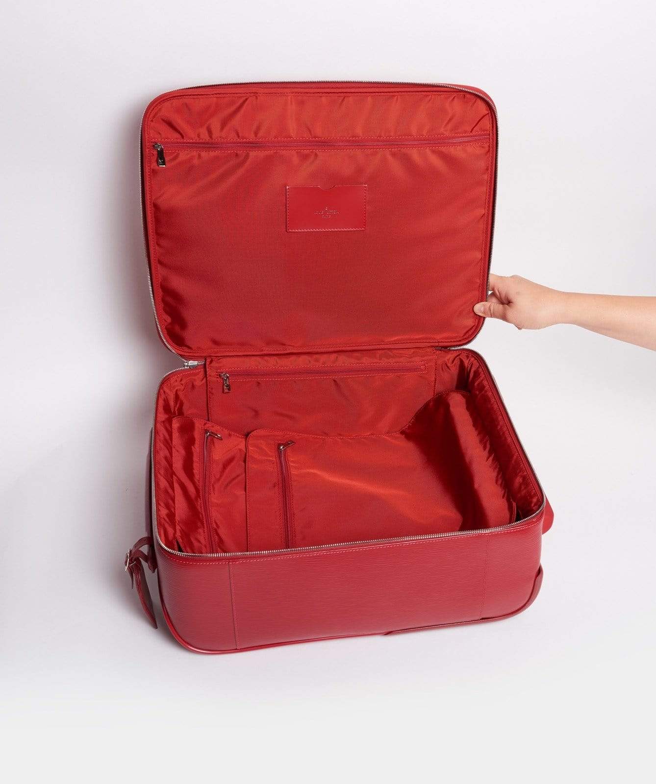 Louis Vuitton Louis Vuitton Epi Red Roll on Travel Case