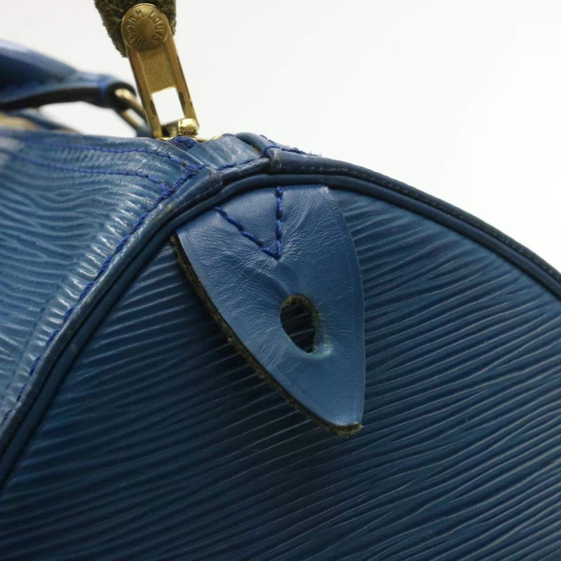 Louis Vuitton Blue EPI Speedy 30