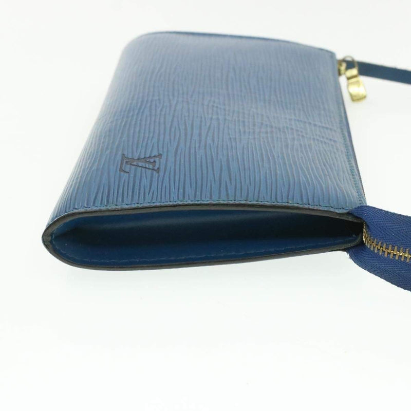 Louis Vuitton LOUIS VUITTON Epi Toledo Blue Pochette AR0954