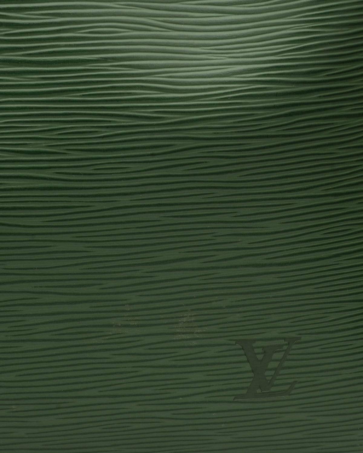 Louis Vuitton Louis Vuitton Green Epi Leather Keepall 50 - AWL2008