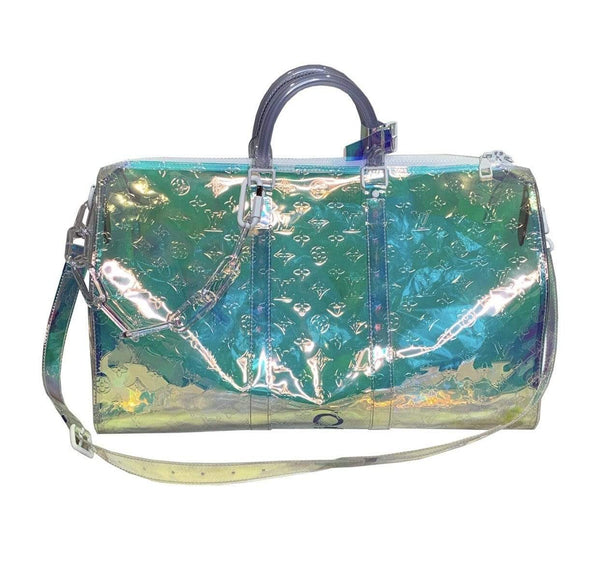 Louis Vuitton Prism Keepall Bandoulière 50 - Metallic Carry-Ons, Luggage -  LOU748383