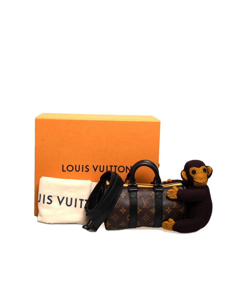 Louis Vuitton Monogram Keepall XS Virgil Abloh Zoom with Friends