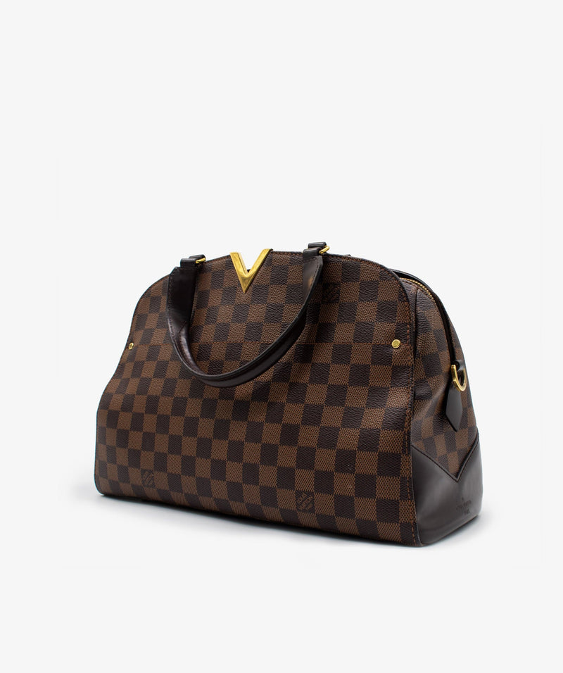 Louis Vuitton Kensington Bowling Bag Damier Ebene RJL1164 – LuxuryPromise