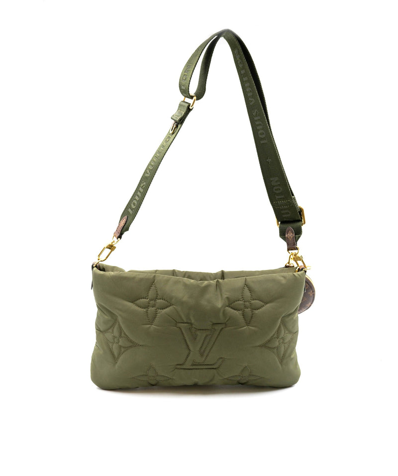 Louis Vuitton - Authenticated Handbag - Denim - Jeans Green for Women, Good Condition