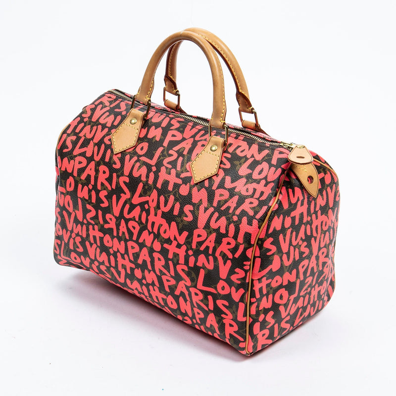 *Very Rare* Louis Vuitton Speedy 30 Graffiti x Stephen Sprouse Ltd Ed Bag