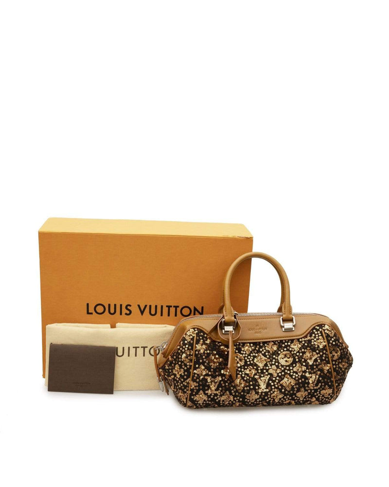 Louis Vuitton Baby Speedy Bag Limited Edition Sunshine Express Brown