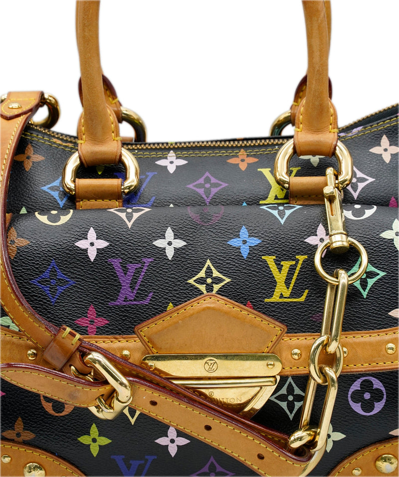 Louis Vuitton, Bags, Authentic Louis Vuitton Rita Black Multicolor