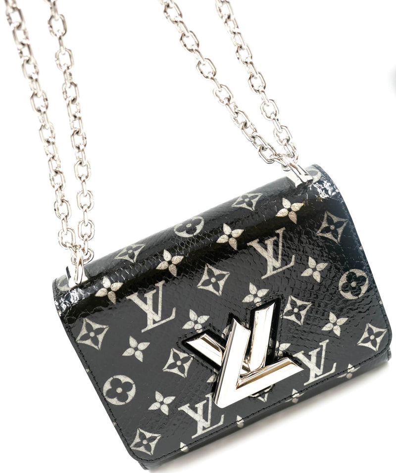 Louis Vuitton Twist Handbag Python PM at 1stDibs  louis vuitton python  purse, louis vuitton python bag price, python twist