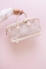 Louis Vuitton Louis Vuitton Mesh Transparent Limited Edition Lockit Bag- ADL1625