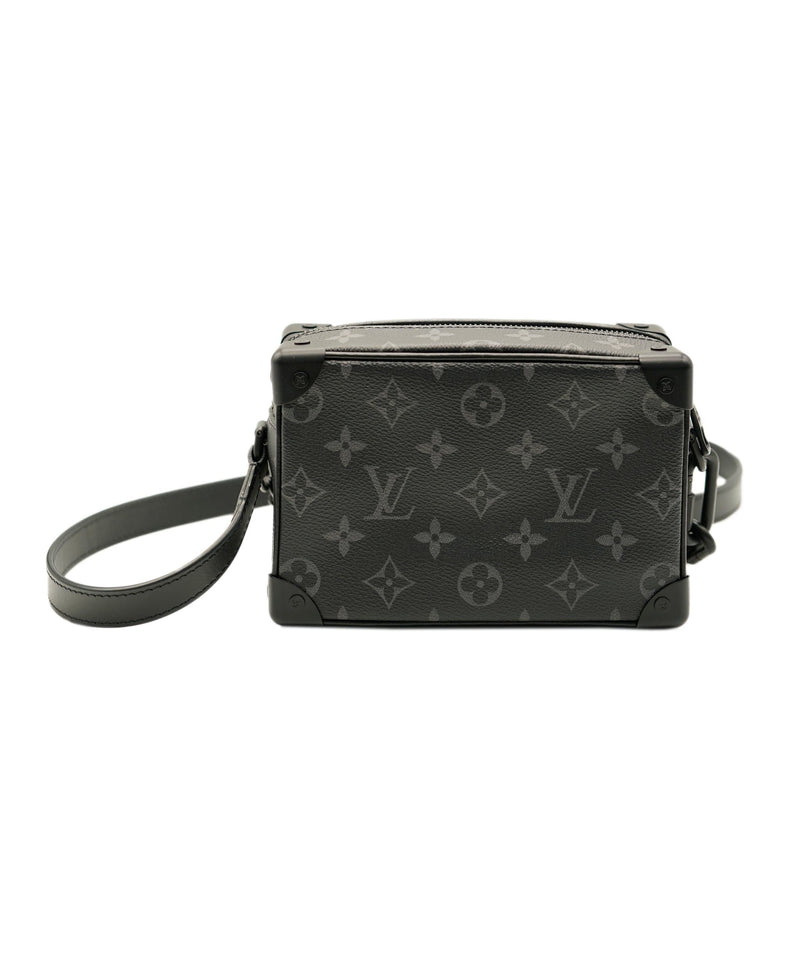 Louis Vuitton - Authenticated Soft Trunk Mini Bag - Leather Silver for Men, Very Good Condition
