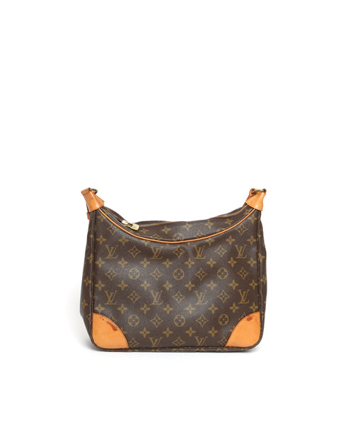 Louis Vuitton Boulogne Handbag Monogram Canvas 30 - ShopStyle Shoulder Bags