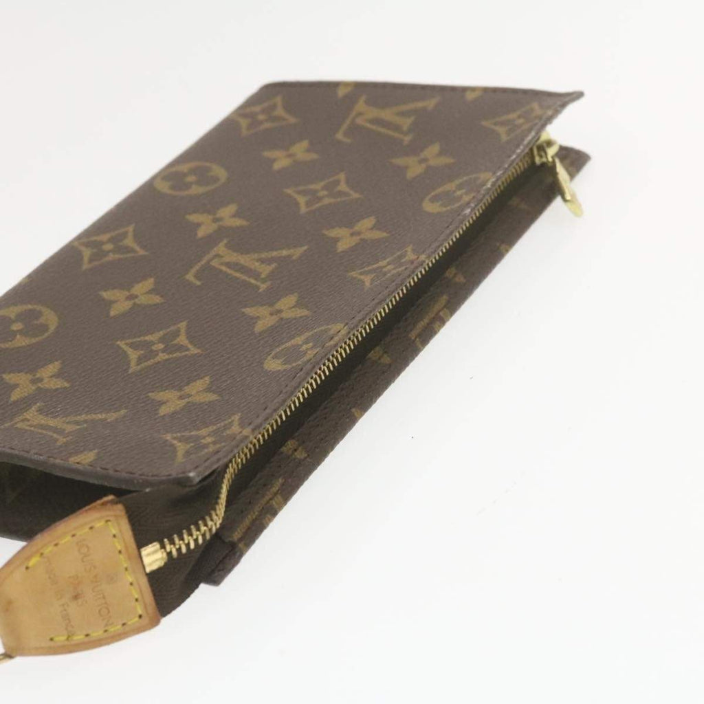 Authentic Louis Vuitton Monogram Pouch For Bucket PM LV J8892