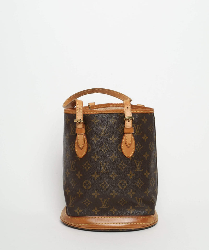Louis Vuitton LOUIS VUITTON Monogram Bucket PM Shoulder Bag FL1020
