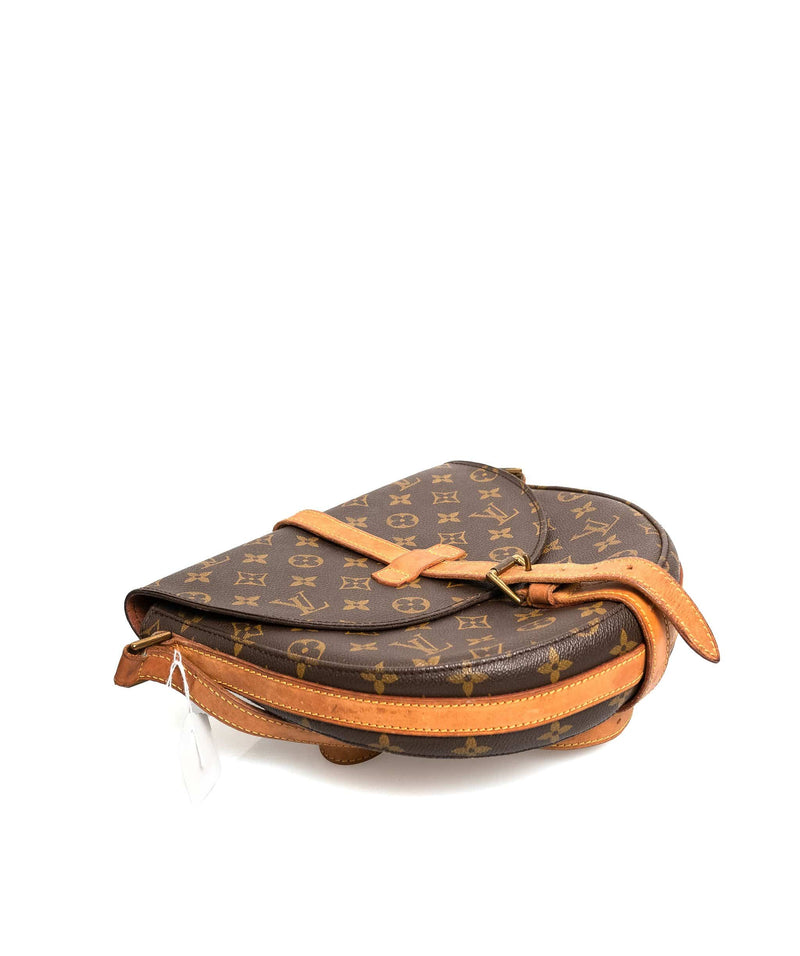 Auth Louis Vuitton Monogram Chantilly PM Shoulder Cross Bag M51234 LV Junk  J9759