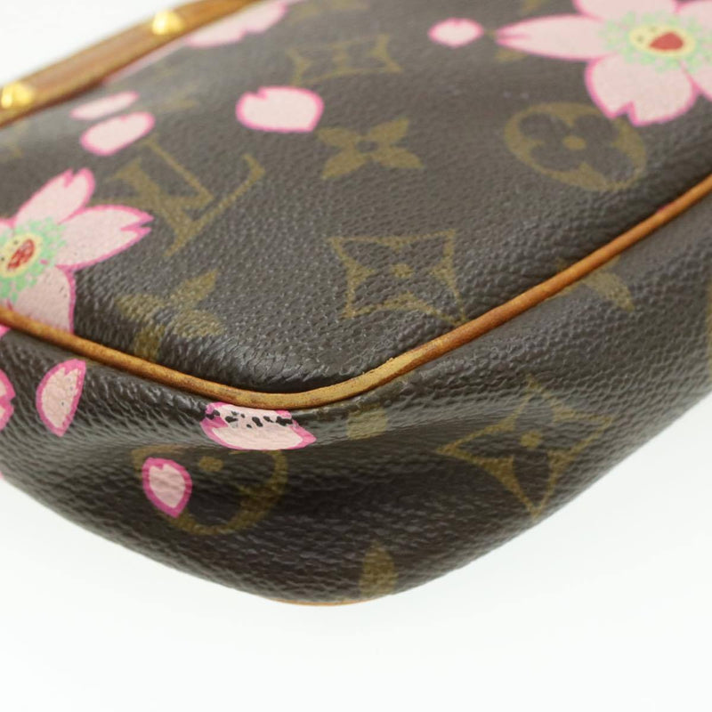 Louis Vuitton x Takashi Murakami Cherry Blossom Address Book Credit Card Wallet  Pink in Coated Canvas with Gold-tone - US