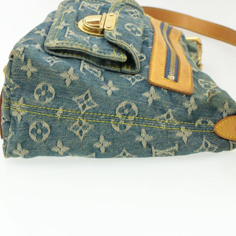Louis Vuitton, Bags, Louis Vuitton Denim Baggy Pm Shoulder Bag Green