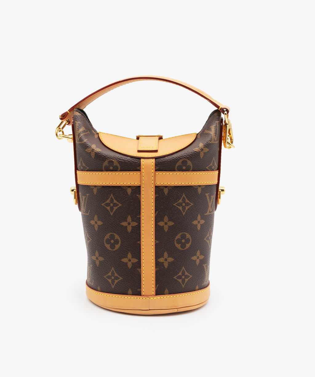 Louis Vuitton monogram duffle bucket bag