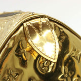 Louis Vuitton LOUIS VUITTON Monogram Gold Mirror Speedy 35