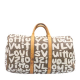 Louis Vuitton LOUIS VUITTON Monogram Graffiti Keepall 50 Boston Bag - AWL1430