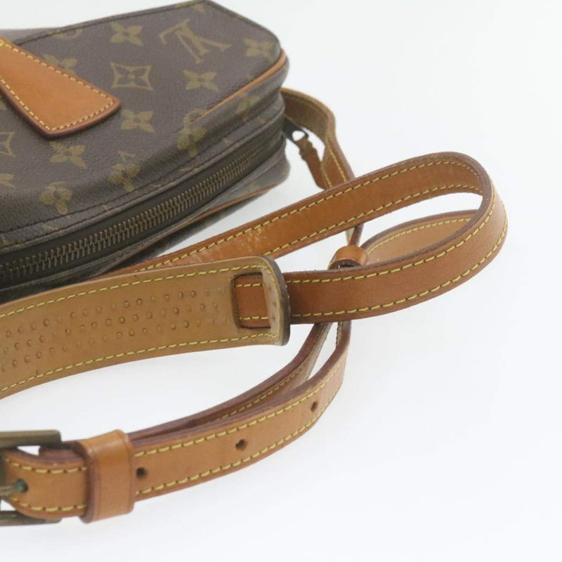 Authetic Louis Vuitton Monogram Jeune Fille PM M51227 Shoulder Cross Bag  J6742