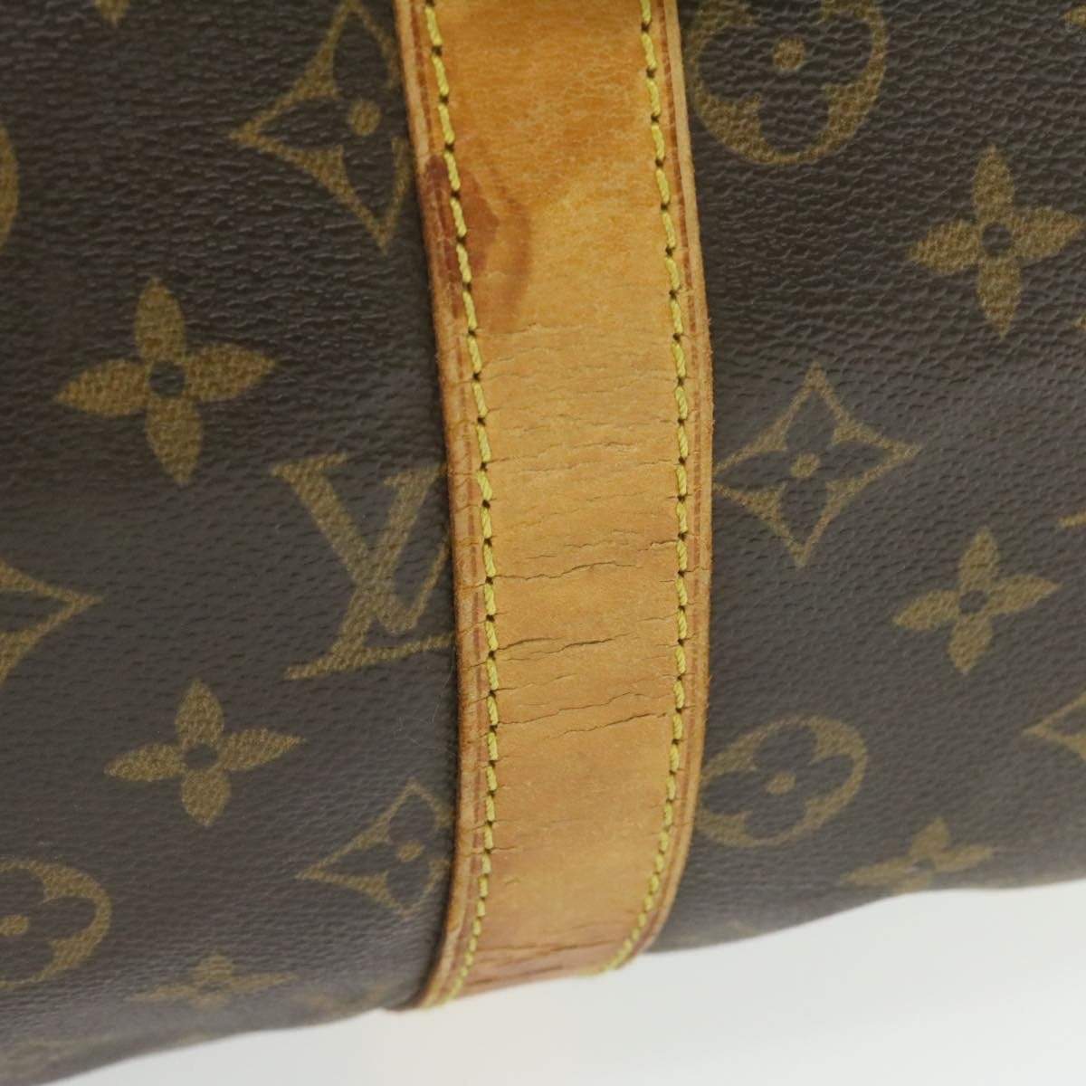 Louis Vuitton LOUIS VUITTON Monogram Keepall 45 Boston Bag M41428 LV Auth go024 MB1020