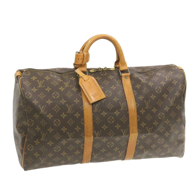 LOUIS VUITTON Monogram Keepall 50 Boston Bag 854 – LuxuryPromise