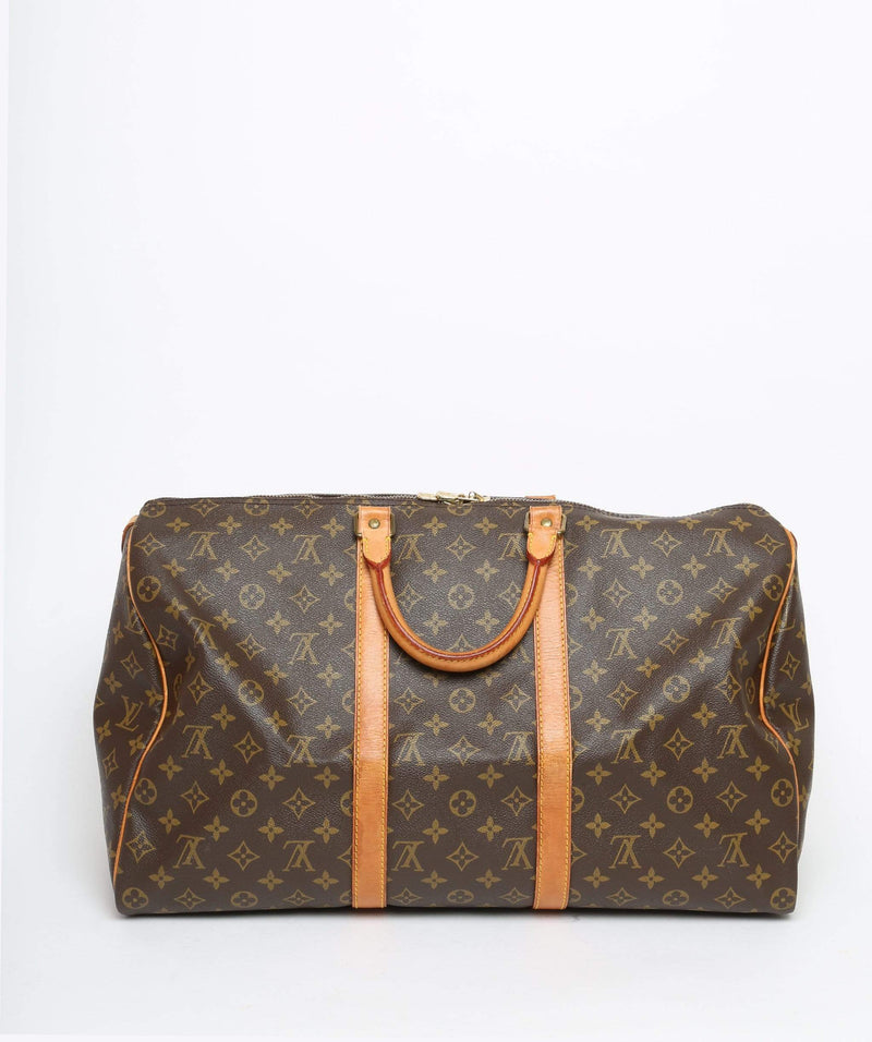 Louis Vuitton LOUIS VUITTON Monogram Keepall 50 Boston Bag MB0921