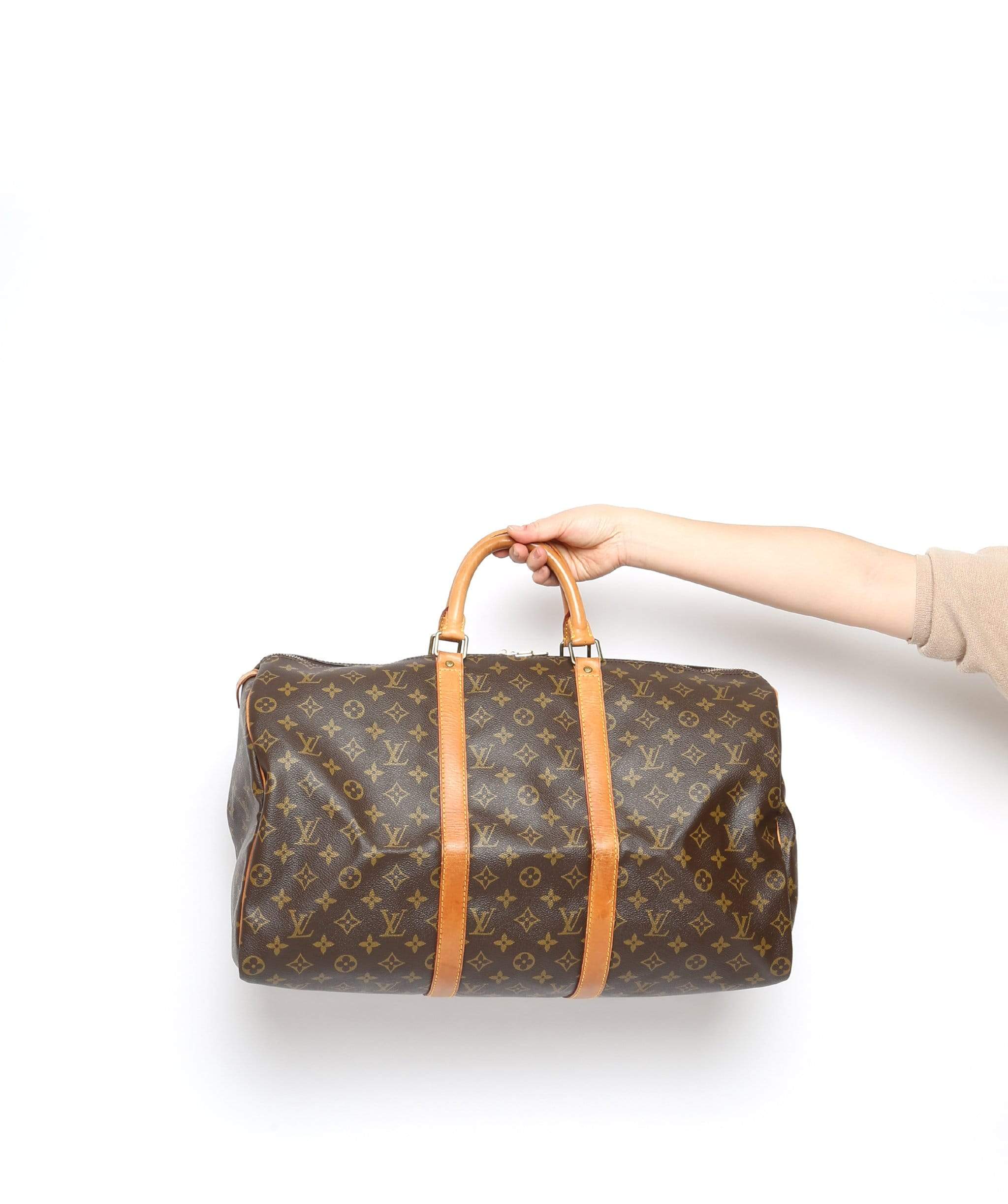 Louis Vuitton LOUIS VUITTON Monogram Keepall 50 Boston Bag MB0921