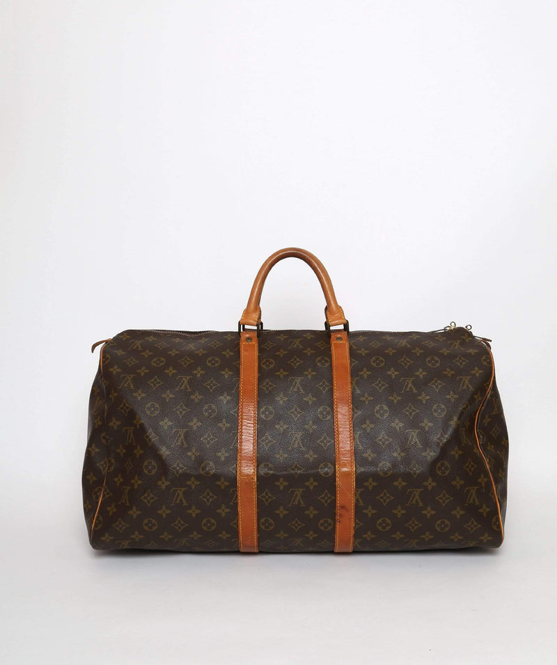 Louis Vuitton LOUIS VUITTON Monogram Keepall 55 Boston Bag VI882
