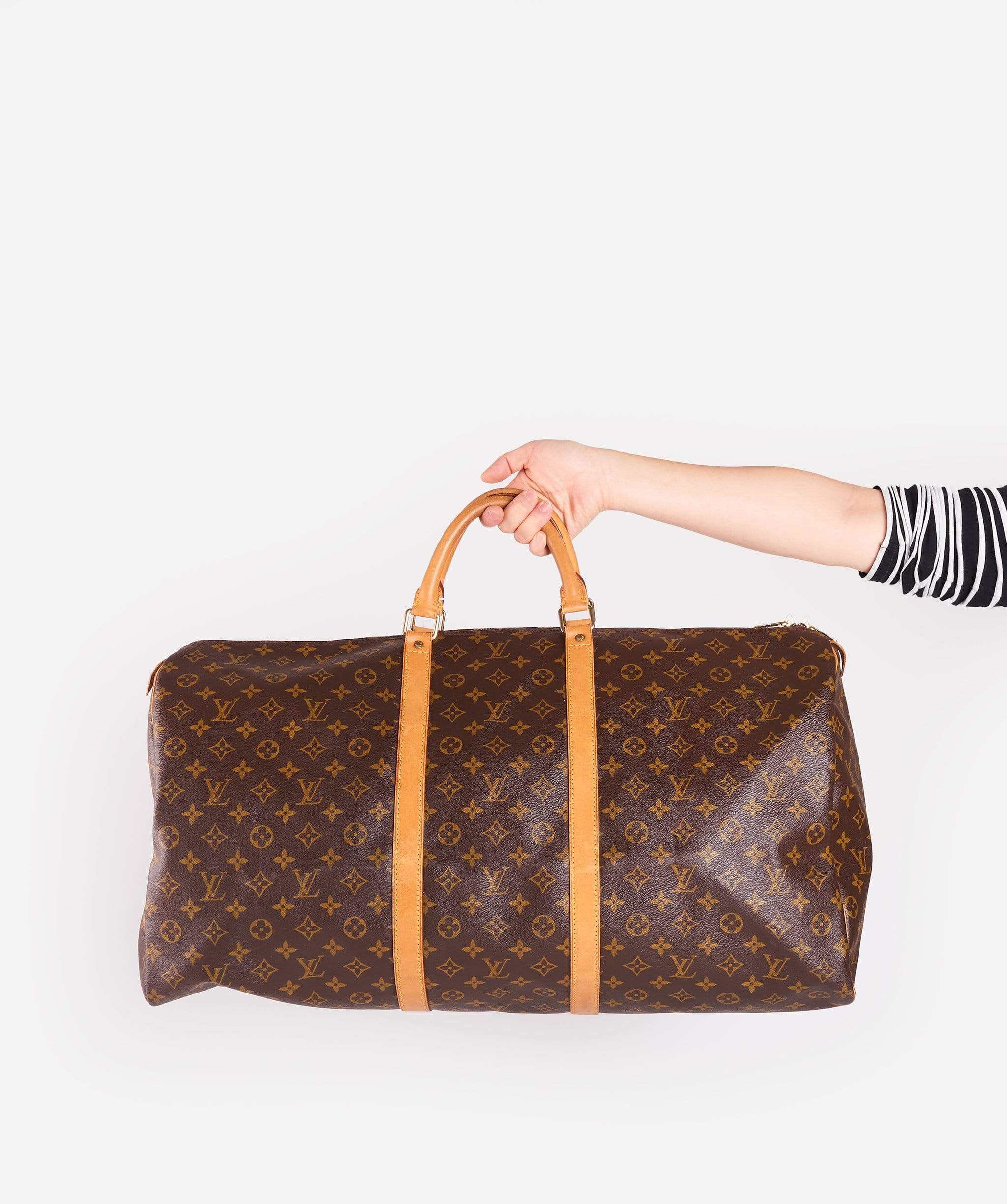 Louis Vuitton LOUIS VUITTON Monogram Keepall 60 Boston Bag SP0935